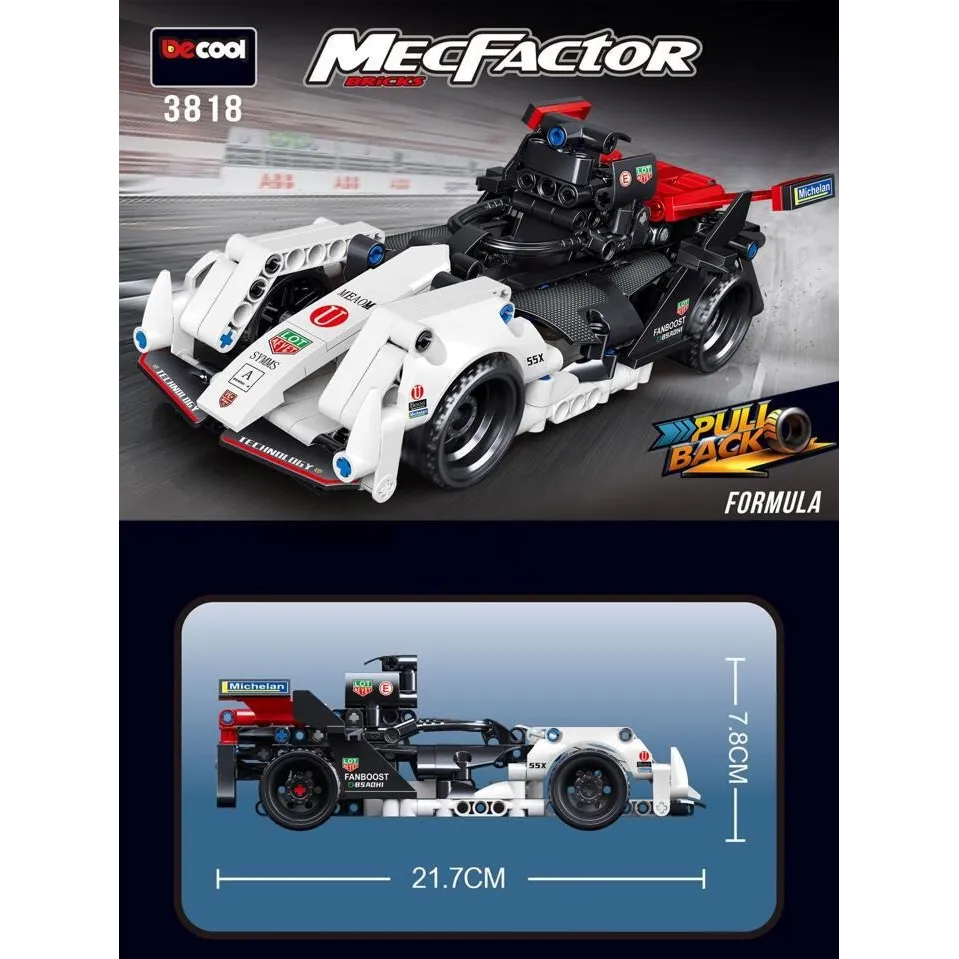 Joc de constructie, tip LEGO, Masina, 6 ani, 247 PIESE - imagine 4