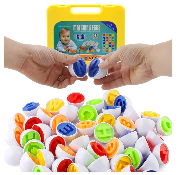 Joc de potrivire litere forme si culori Oua educationale 3 ani 2.jpg
