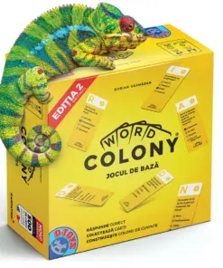 Alternative view of Joc de societate Word Colony, Jocul de Bază, Ediția 2 Original RO, 2-4 jucători