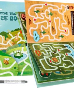 Joc educativ cu 24 planse reutilizabile Labirint Scrie si sterge 3 ani03.jpg