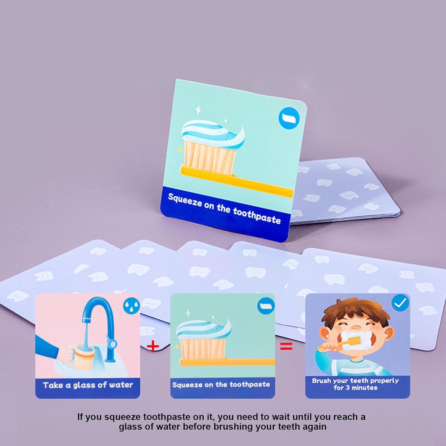 Joc educativ despre igiena dentară și alimentația sănătoasă, 3 ani - imagine 6