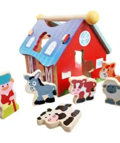 Alternative view of Joc sortator de  6 forme geometrice, Ferma Animalelor, 3 ani