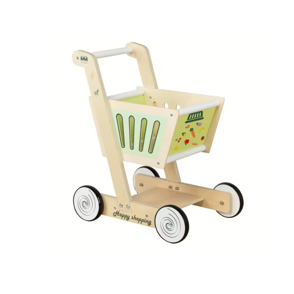 Jucarie Carucior de cumparaturi din lemn 49 cm 01.jpg