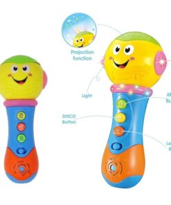 Jucarie pentru bebelusi Microfon cu lumini si melodii 18 luni 01.jpg