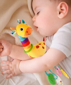 Jucarie senzoriala bebe cu elemente de dentitie si zornaitoare 0 luni 02.jpg