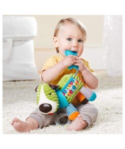 Alternative view of Jucarie senzoriala bebe cu elemente de dentitie si zornaitoare, 3 luni, Catel