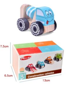 Alternative view of Masinuta utilitara din lemn, Betoniera