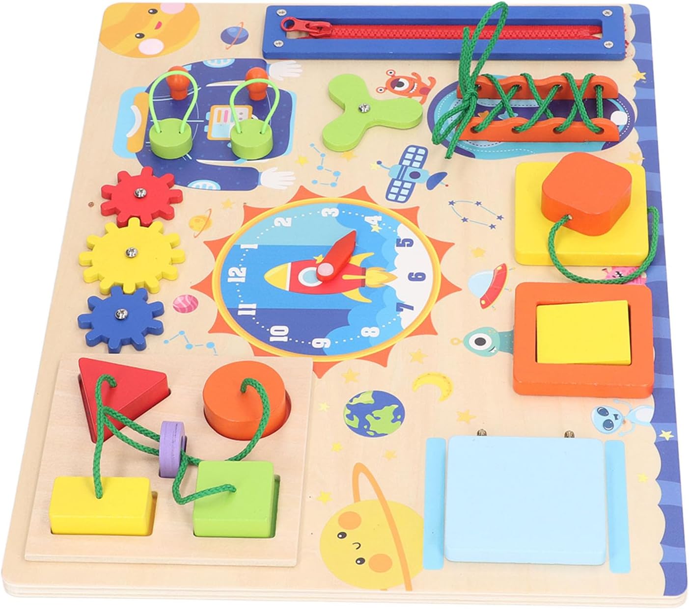 Placa de activitati Montessori, Viata Practica, 2 ani+ - imagine 6