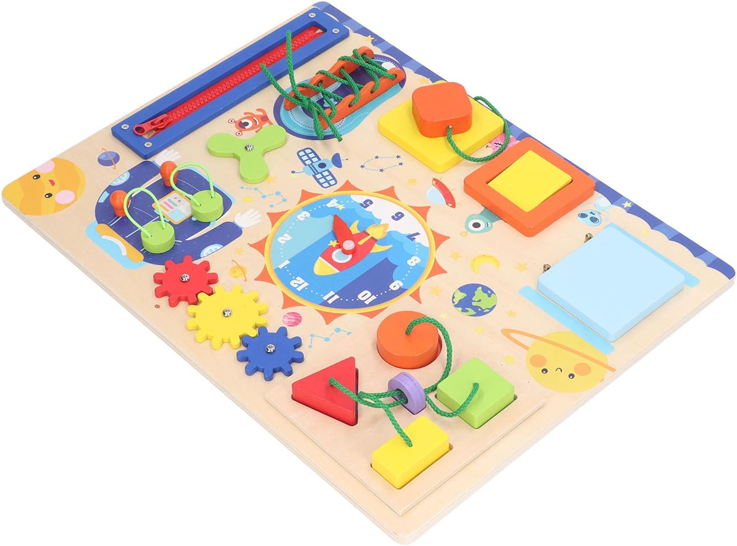 Placa de activitati Montessori, Viata Practica, 2 ani+ - imagine 5