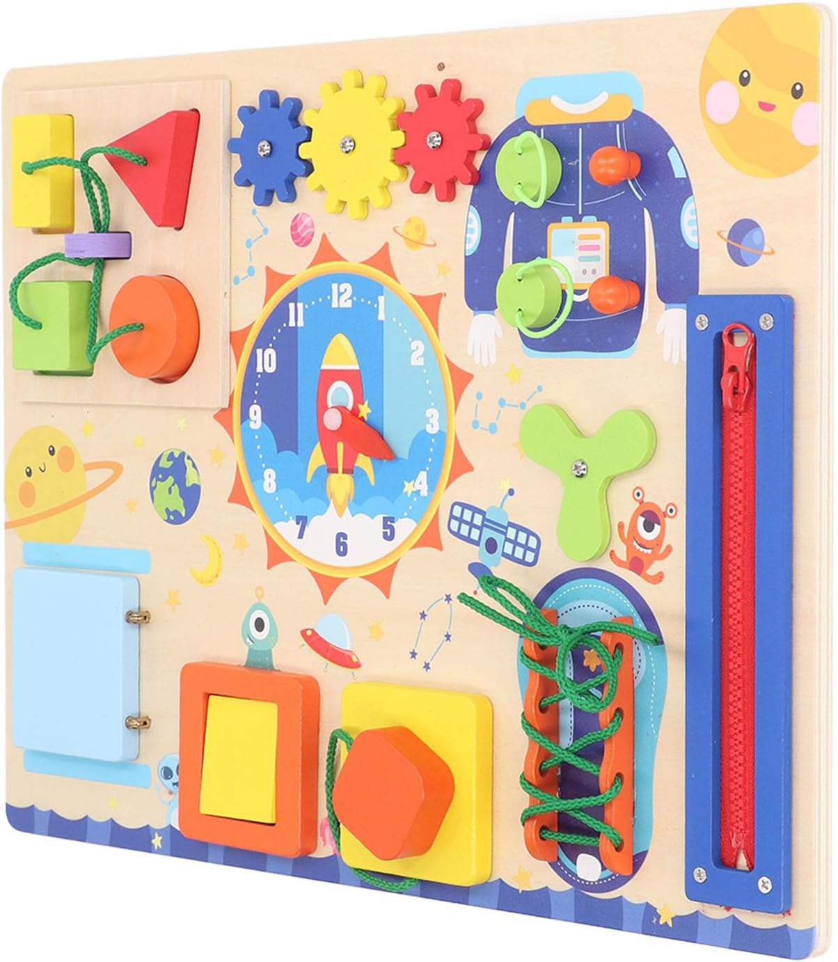 Placa de activitati Montessori, Viata Practica, 2 ani+ - imagine 3