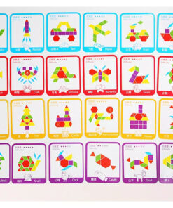 Puzzle educativ Tangram din lemn cu 196 piese 3 ani 06.jpg