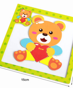 Alternative view of Puzzle magnetic din lemn - Submarin