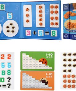 Puzzle magnetic tip carte cu stickere reutilizabile Aritmetica 3 ani 01 1.jpg