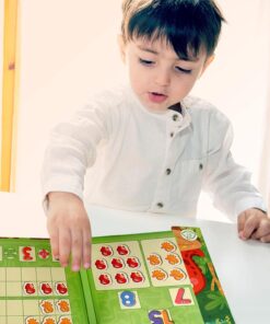 Puzzle magnetic tip carte cu stickere reutilizabile Aritmetica 3 ani 02.jpg