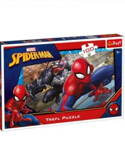 Puzzle Trefl carton 100 de piese, Spiderman