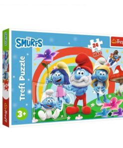 Puzzle Trefl carton 24 piese, Strumfii