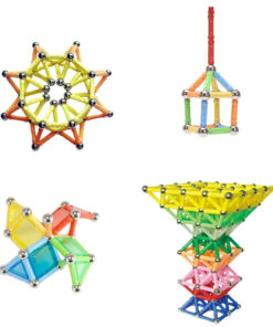 Set de constructie 3D magnetic 230 piese Onshine Betisoare magnetice 3 ANI 05.jpg
