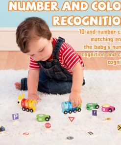 Set educativ cu cifre Trenulet cu indicatoare 3 ani 03.jpg