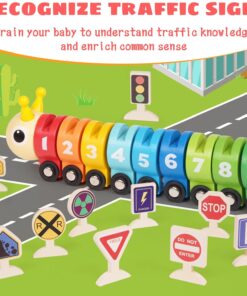 Set educativ cu cifre Trenulet cu indicatoare 3 ani 04.jpg