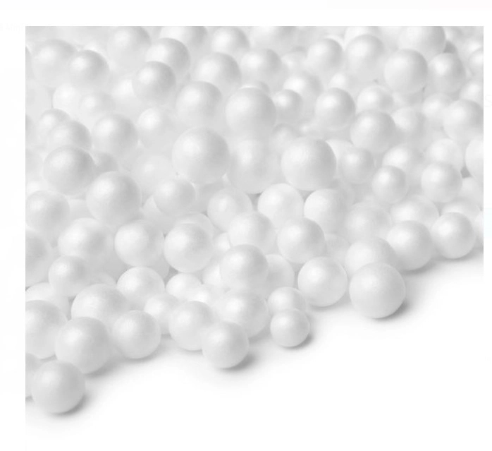 Set pentru activitati lucru manual si crafts, mini bile din polistiren alb - imagine 2