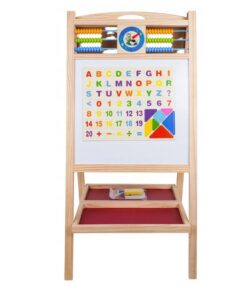 Tabla din lemn magnetica, cu 2 suprafete, tip Sevalet, 72 cm 004