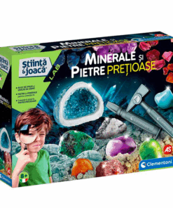 Joc creativ Stiinta si joaca, Minerale si Pietre pretioase, 8 ani+
