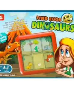 Joc de logica Gaseste oul de dinozaur, 3 ani+
