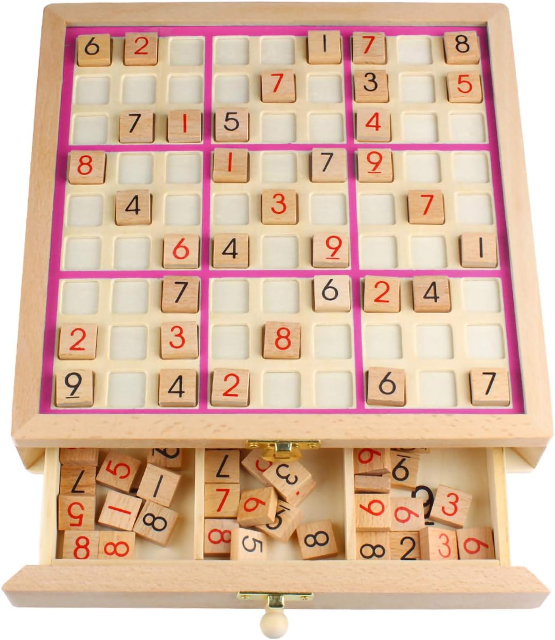 Joc de societate din lemn, Sudoku, 6 ani+ - imagine 2