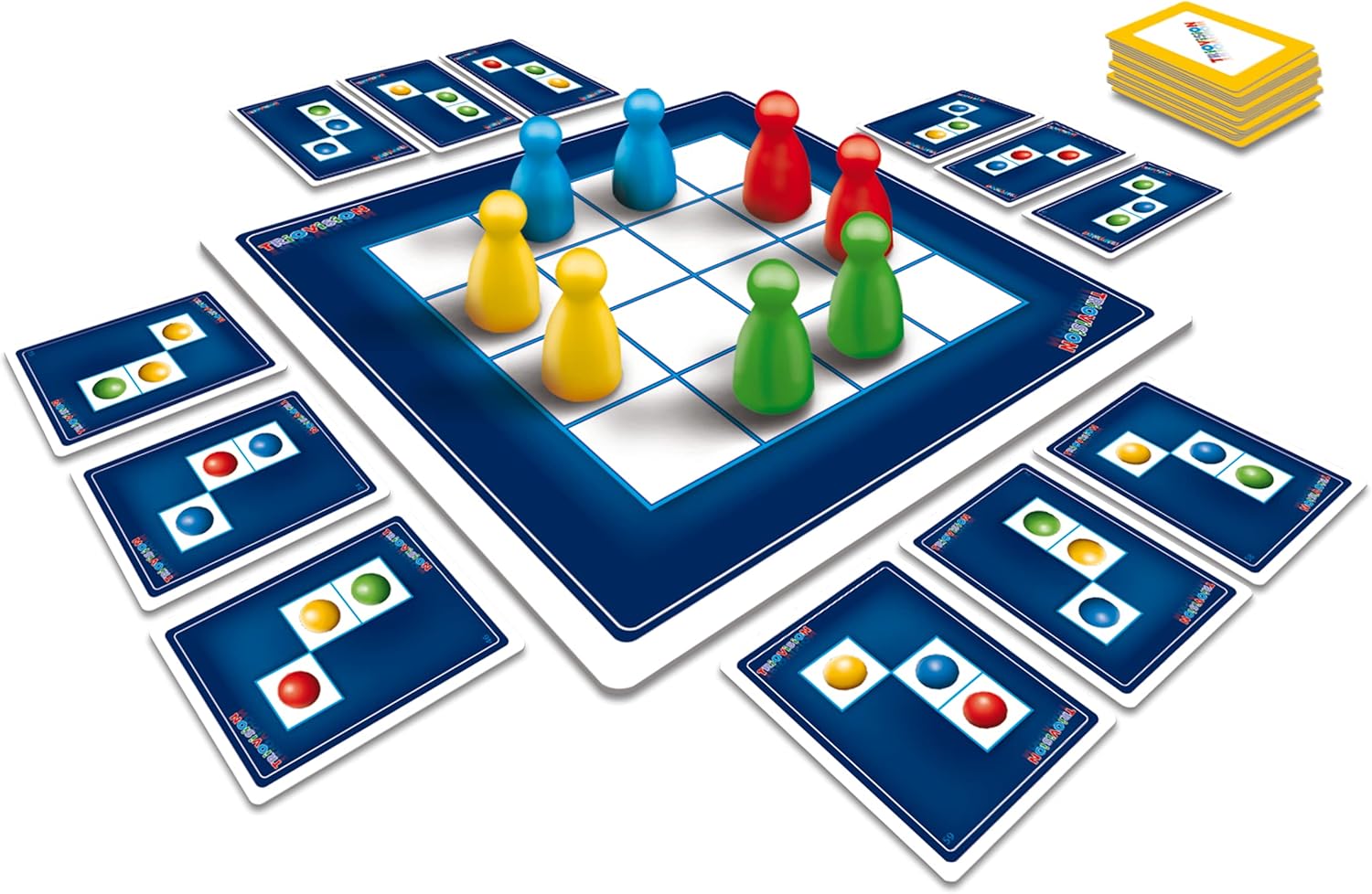 Joc de societate pentru copii pentru dezvoltare IQ, Triovision, 3 ani+ - imagine 4