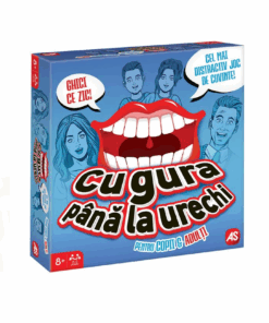 Joc de societate pentru copii,”Cu Gura Pana la Urechi”, 8 Ani+