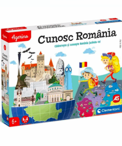Joc educativ pentru copii, "Cunosc Romania" ,6 ani+