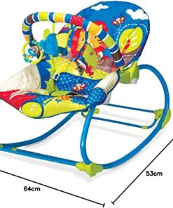 Alternative view of Leagan electric bebelusi cu melodii si vibratii, 2 in 1, Mastela
