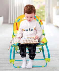 Alternative view of Leagan electric bebelusi cu melodii si vibratii, 2 in 1, Rocker