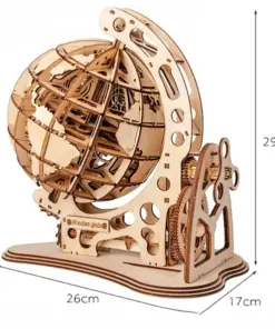 Alternative view of Macheta din lemn Glob pamantesc, 172 piese
