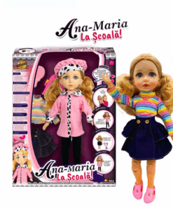 Papusa interactiva care merge si vorbeste romaneste, Ana Maria La Scoala