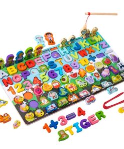 Puzzle Logaritmic-8 Activitati, 3 ani