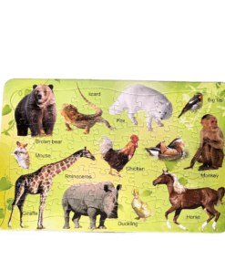 Puzzle educativ 40 piese, 3 ani+ 001