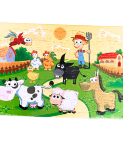 Puzzle educativ 40 piese, 3 ani+ 001