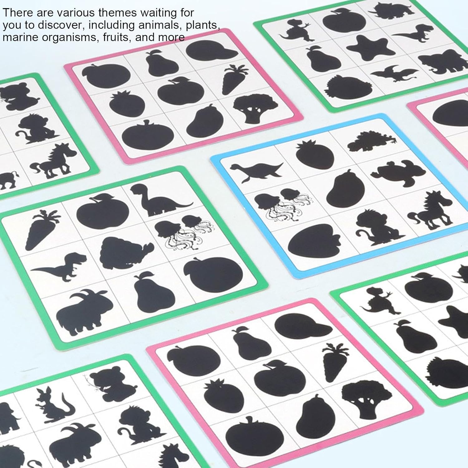 Puzzle educativ de asociere, Umbre, 3 ani - imagine 7