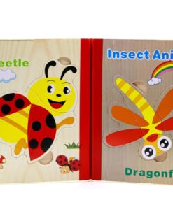 Alternative view of Puzzle educativ tip carte-Insecte, 3 ani