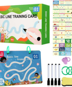 Sabloane reutilizabile pentru grafiere linii si puncte, 2-6 ani