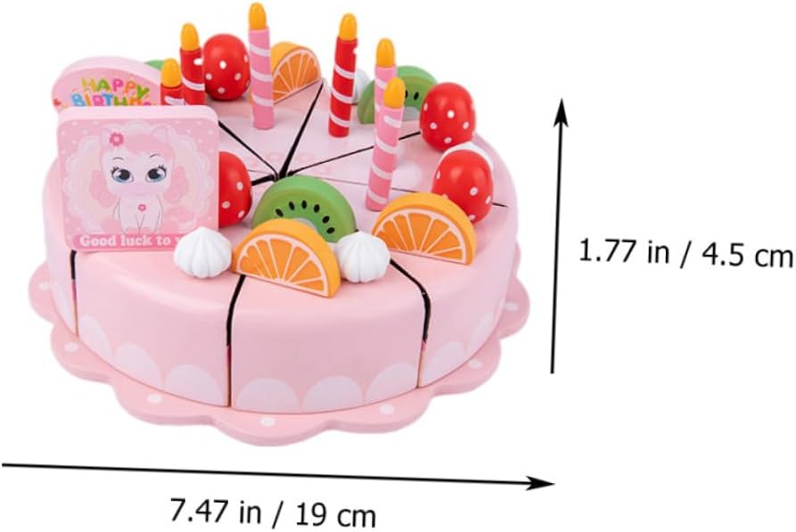 Tort aniversar de feliat din lemn, 3 ani - imagine 3