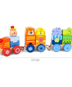 Alternative view of Trenulet din lemn cu sortator de forme, 3 ani