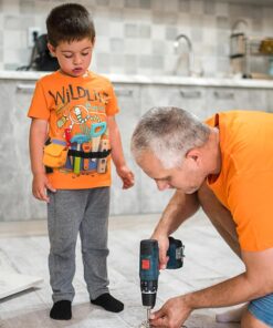 Alternative view of Trusa de scule din lemn cu accesorii, tip borseta, 3 ani