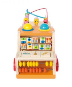 Alternative view of Centru de activitati bebelusi, Camion din lemn, 3 ani