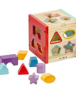 Alternative view of Cub sortator de forme geometrice, 12 luni+