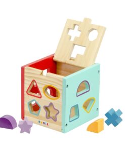 Cub sortator de forme geometrice, 12 luni+