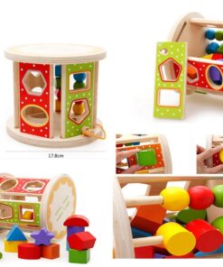 Alternative view of Cub sortator de forme geometrice, 3 ani