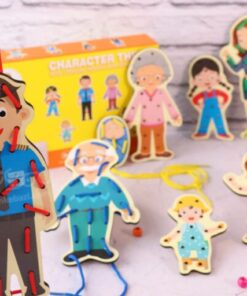 Joc de snuruit, Exersarea abilitatilor motorii fine, Membrii familiei, 3 ani