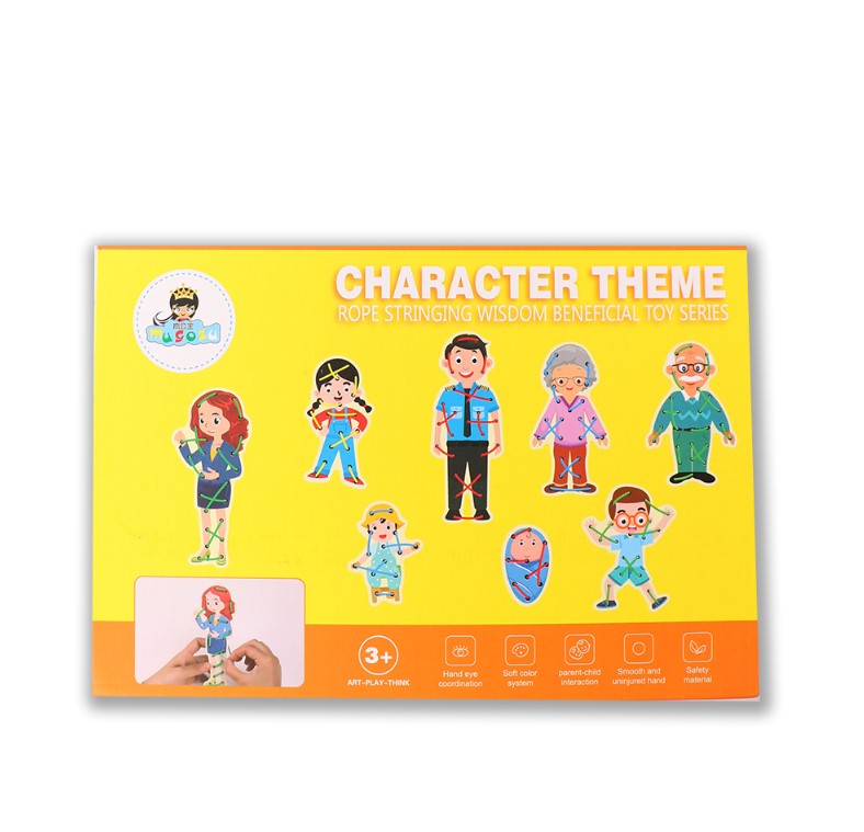 Joc de snuruit, Exersarea abilitatilor motorii fine, Membrii familiei, 3 ani - imagine 6